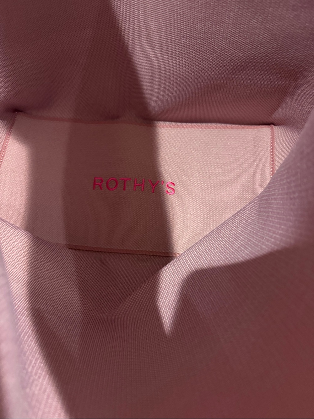 Rothy’s The Lightweight Tote Bag Light Petal Pink NWT - Picture 4 of 8